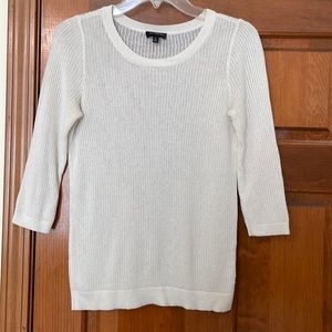 The Limited cream sweater.